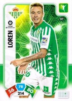 2019-20 Panini La Liga Santander Adrenalyn XL #087 Loren