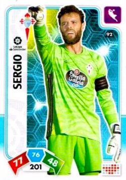 2019-20 Panini La Liga Santander Adrenalyn XL #092 Sergio