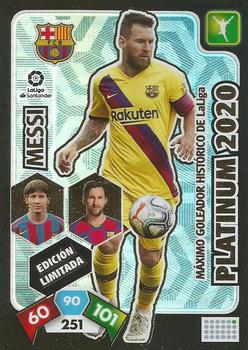 2019-20 Panini La Liga Santander Adrenalyn XL #LE-M Lionel Messi