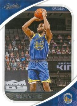 2020-21 Panini Absolute Memorabilia Basketball #035 Retail Andrew Wiggins