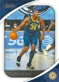 2020-21 Panini Absolute Memorabilia Basketball #041 Retail Myles Turner