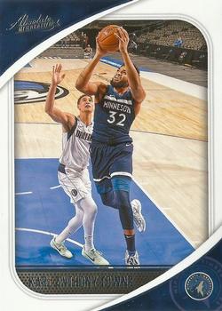 2020-21 Panini Absolute Memorabilia Basketball #058 Retail Karl-Anthony Towns