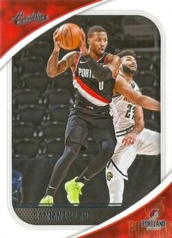 2020-21 Panini Absolute Memorabilia Basketball #082 Retail Damian Lillard