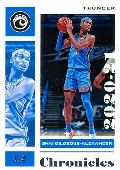 2020-21 Panini Chronicles Basketball #011 Shai Gilgeous-Alexander