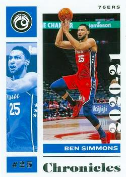 2020-21 Panini Chronicles Basketball #019 Ben Simmons