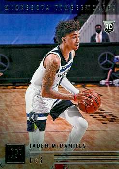 2020-21 Panini Chronicles Basketball #134 Jaden McDaniels