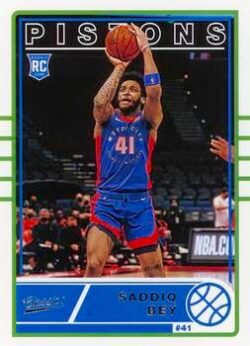 2020-21 Panini Chronicles Basketball #637 Saddiq Bey