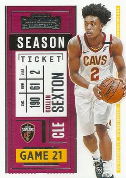 2020-21 Panini Contenders Basketball #010 Collin Sexton