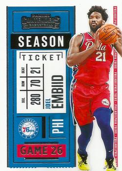 2020-21 Panini Contenders Basketball #011 Joel Embiid