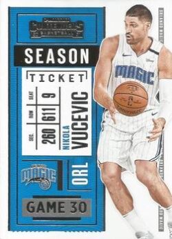 2020-21 Panini Contenders Basketball #031 Nikola Vucevic