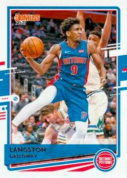 2020-21 Panini Donruss Basketball #011 Langston Galloway