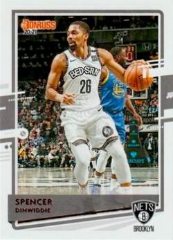 2020-21 Panini Donruss Basketball #138 Spencer Dinwiddie