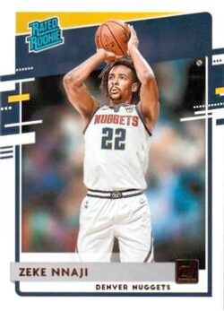 2020-21 Panini Donruss Basketball #236 Zeke Nnaji