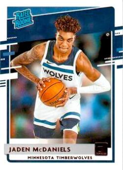 2020-21 Panini Donruss Basketball #239 Jaden McDaniels