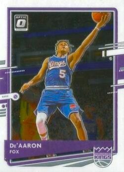 2020-21 Panini Donruss Optic Basketball #023 DeAaron Fox