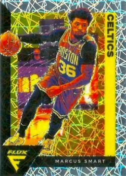 2020-21 Panini Flux Basketball #009 Laser Prizm Marcus Smart