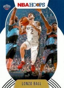 2020-21 Panini Hoops Basketball #015 Lonzo Ball