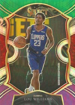 2020-21 Panini Select Basketball #3 Green White Purple Lou Williams