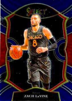 2020-21 Panini Select Basketball #014 Retail Blue Zach LaVine