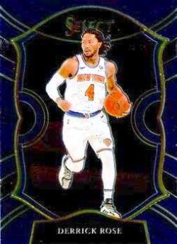 2020-21 Panini Select Basketball #016 Retail Blue Derrick Rose