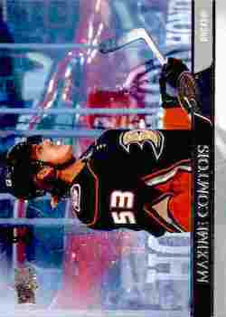 2020-21 Upper Deck Hockey Extended Series #501 Maxime Comtois