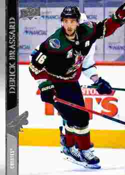 2020-21 Upper Deck Hockey Extended Series #505 Derick Brassard