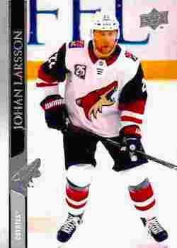 2020-21 Upper Deck Hockey Extended Series #507 Johan Larsson