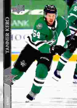 2020-21 Upper Deck Hockey Extended Series #543 Tanner Kero