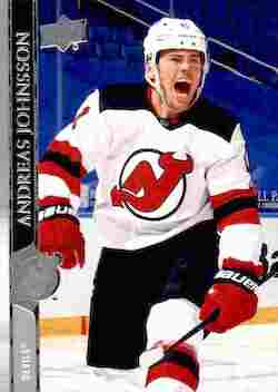 2020-21 Upper Deck Hockey Extended Series #581 Andreas Johnsson