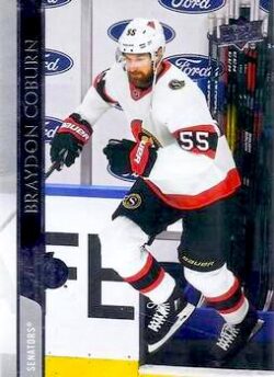 2020-21 Upper Deck Hockey Extended Series #597 Braydon Coburn