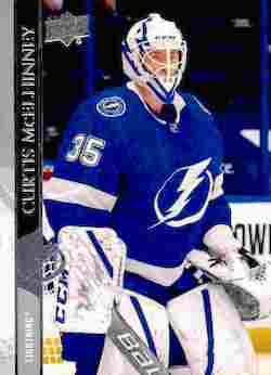 2020-21 Upper Deck Hockey Extended Series #627 Curtis McElhinney