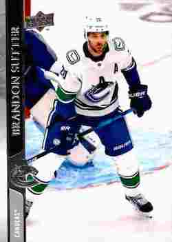 2020-21 Upper Deck Hockey Extended Series #638 Brandon Sutter