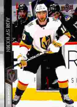 2020-21 Upper Deck Hockey Extended Series #642 Nicolas Roy