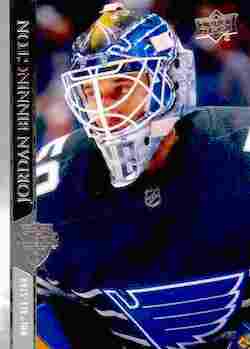 2020-21 Upper Deck Hockey Extended Series #655 Jordan Binnington