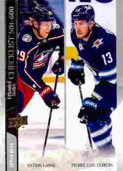 2020-21 Upper Deck Hockey Extended Series #699 Checklist