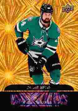 2020-21 Upper Deck Hockey Extended Series #DZ-114 Dazzlers Orange Jamie Benn