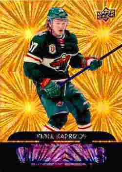 2020-21 Upper Deck Hockey Extended Series #DZ-122 Dazzlers Orange Kirill Kaprizov