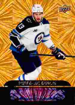 2020-21 Upper Deck Hockey Extended Series #DZ-149 Dazzlers Orange Pierre-Luc Dubois