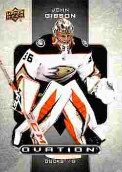 2020-21 Upper Deck Hockey Extended Series #O-13 Ovation John Gibson