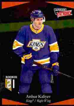 2020-21 Upper Deck Hockey Extended Series #UV-36 Ultimate Victory Arthur Kaliyev