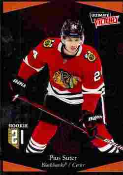 2020-21 Upper Deck Hockey Extended Series #UV-44 Ultimate Victory Pius Suter