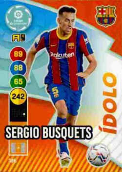 2020-21 Panini Liga Santander Adrenalyn XL #366 Sergio Busquets