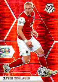 2020-21 Panini UEFA EURO 2020 Mosaic Soccer #001 Red Pulsar Xaver Schlager