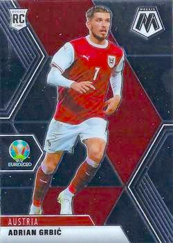 2020-21 Panini UEFA EURO 2020 Mosaic Soccer #005 Adrian Grbic