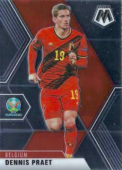 2020-21 Panini UEFA EURO 2020 Mosaic Soccer #010 Dennis Praet