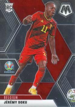 2020-21 Panini UEFA EURO 2020 Mosaic Soccer #011 Jérémy Doku