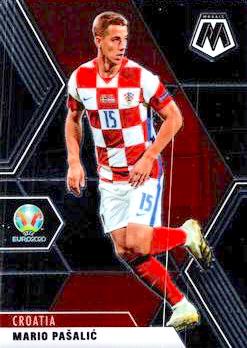 2020-21 Panini UEFA EURO 2020 Mosaic Soccer #019 Mario Pasalic