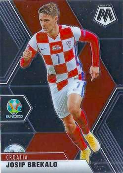 2020-21 Panini UEFA EURO 2020 Mosaic Soccer #020 Josip Brekalo