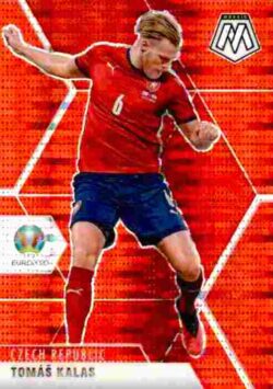 2020-21 Panini UEFA EURO 2020 Mosaic Soccer #029 Red Pulsar Tomas Kalas