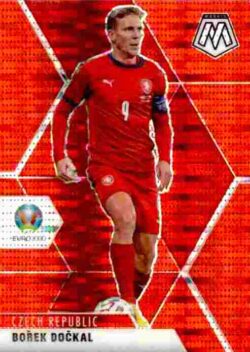 2020-21 Panini UEFA EURO 2020 Mosaic Soccer #030 Red Pulsar Borek Dockal